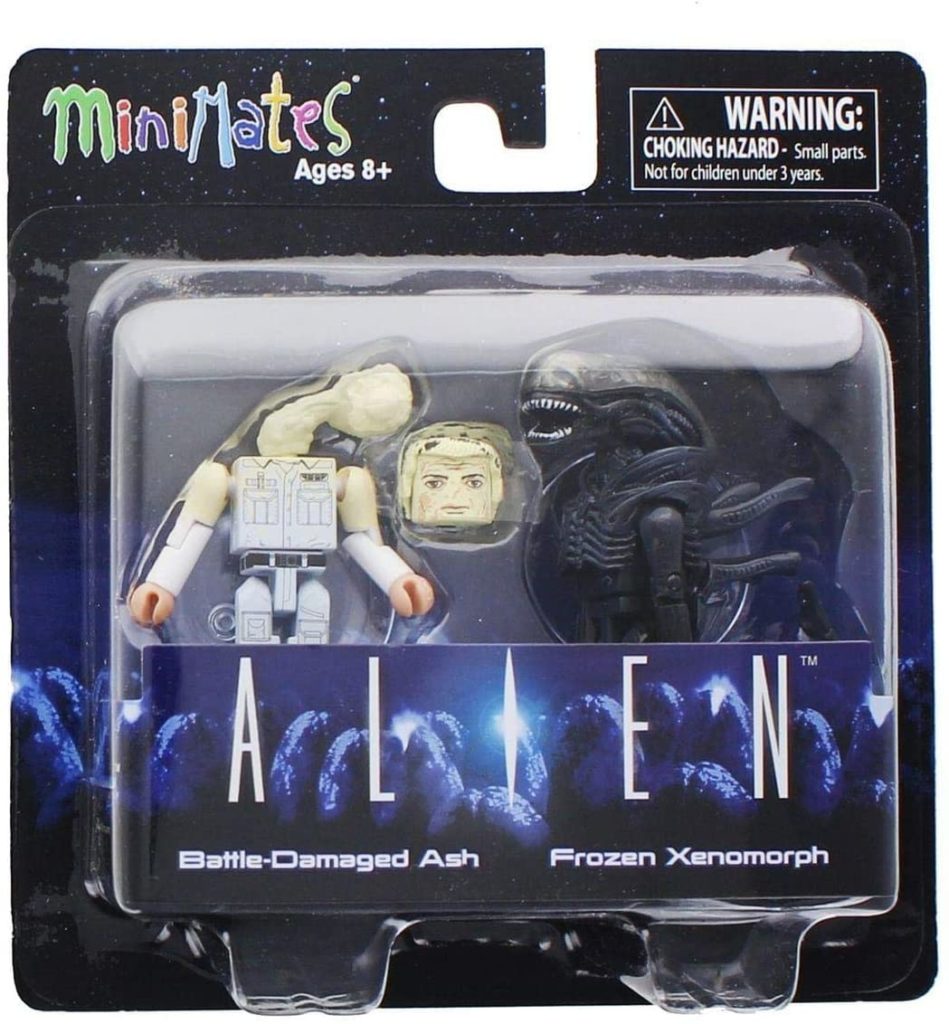 Aliens Minimates Series 3 Asst Battle Damaged Ash Frozen Xenomorph 